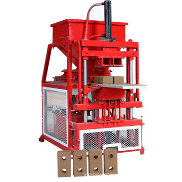máquina de fabricación de ladrillo rojo automático completo del suelo